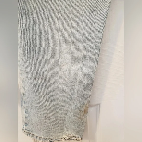 💪VINTAGE BRITCHES GREAT OUTDOORS BLUE JEANS MEN'S SIZE 31 x 31 FADED DISTRESSED - Picture 11 of 12